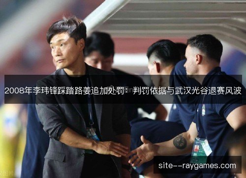 2008年李玮锋踩踏路姜追加处罚:判罚依据与武汉光谷退赛风波 2008年李玮锋踩踏路姜追加处罚:判罚依据与武汉光谷退赛风波